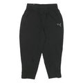 PUMA Mens Joggers Black M W30 L24 Slim Tapered Cotton Blend Sportswear