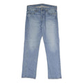 LEVI'S 501 Mens Classic Jeans Blue Denim Medium W34 L30 Button Closure