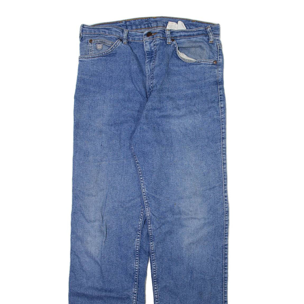 LEVI'S Irregular Mens Jeans Blue Straight 90s Stone Wash W33 L31