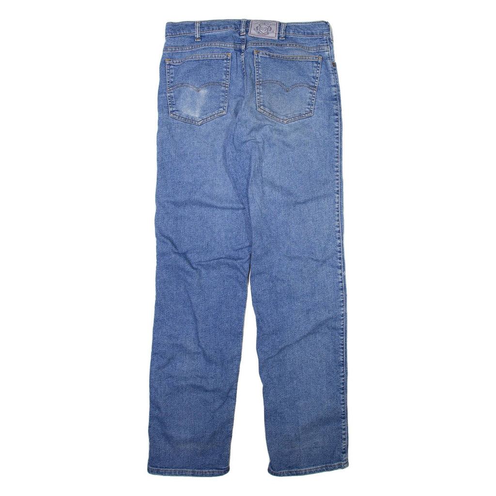 LEVI'S Irregular Mens Jeans Blue Straight 90s Stone Wash W33 L31