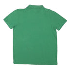 RALPH LAUREN POLO JEANS COMPANY Mens Green Short Sleeve Plain L Cotton Blend