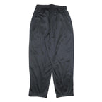 Womens Joggers Black & Purple Regular Tapered M W28 L28 Polyester Comfort Fit