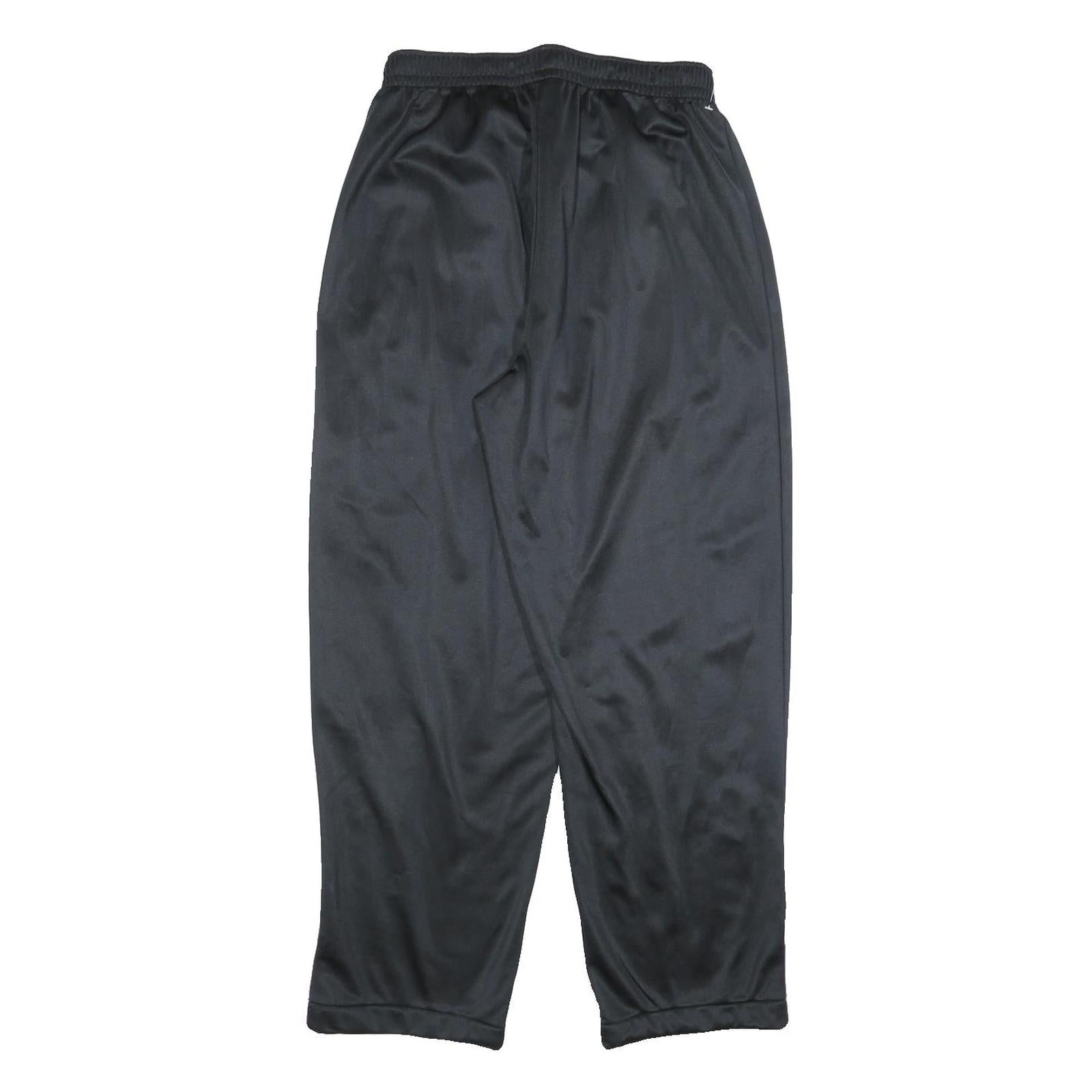 Womens Joggers Black & Purple Regular Tapered M W28 L28 Polyester Comfort Fit