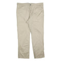 DICKIES Womens Cotton Blend Beige Relaxed Straight Trousers W40 L30 Casual