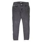 TRUE RELIGION Womens Jeans Grey Slim Skinny W30 L28