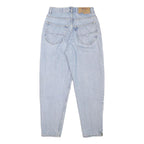 JEFFERY JEANS Womens Jeans Blue Relaxed Tapered Denim Light W26 L26 Stylish