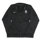 NIKE Mens Black Butler Athletics Zip Jacket L Polyester Blend Athletic