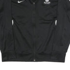 NIKE Mens Black Butler Athletics Zip Jacket L Polyester Blend Athletic