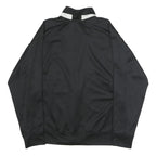 NIKE Mens Black Butler Athletics Zip Jacket L Polyester Blend Athletic