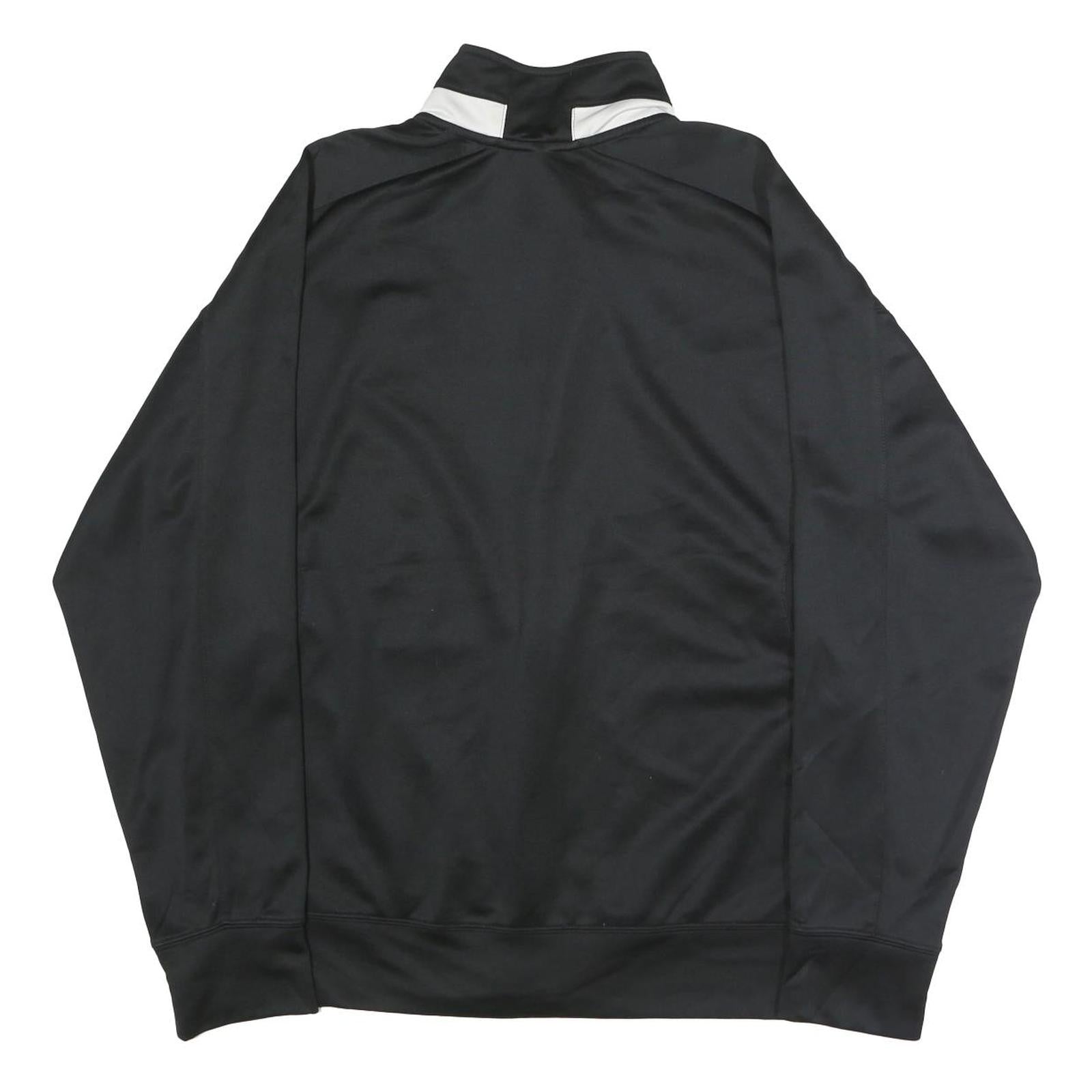 NIKE Mens Black Butler Athletics Zip Jacket L Polyester Blend Athletic