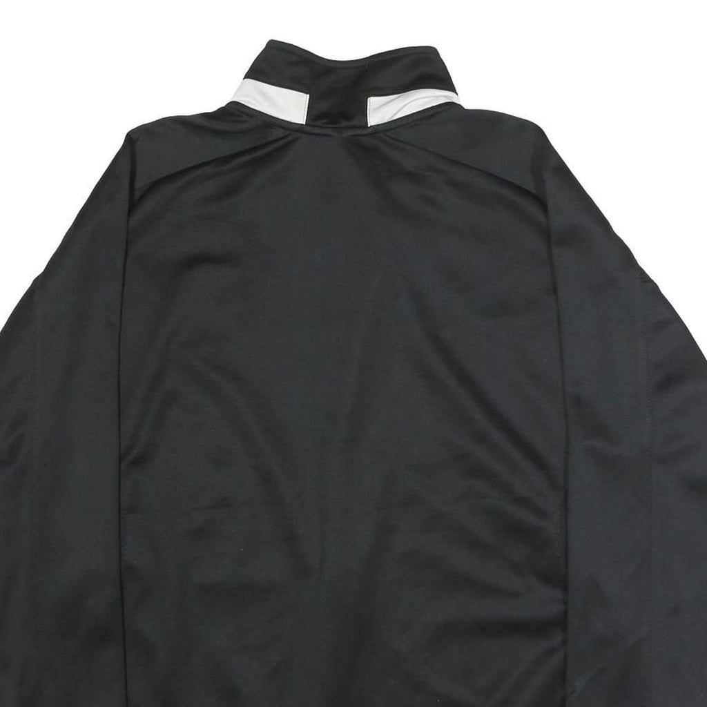 NIKE Mens Black Butler Athletics Zip Jacket L Polyester Blend Athletic