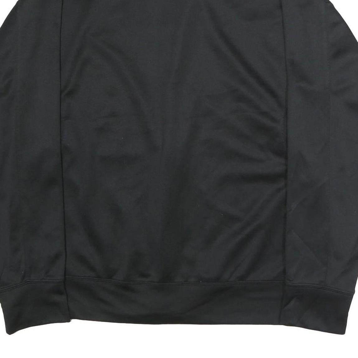 NIKE Mens Black Butler Athletics Zip Jacket L Polyester Blend Athletic