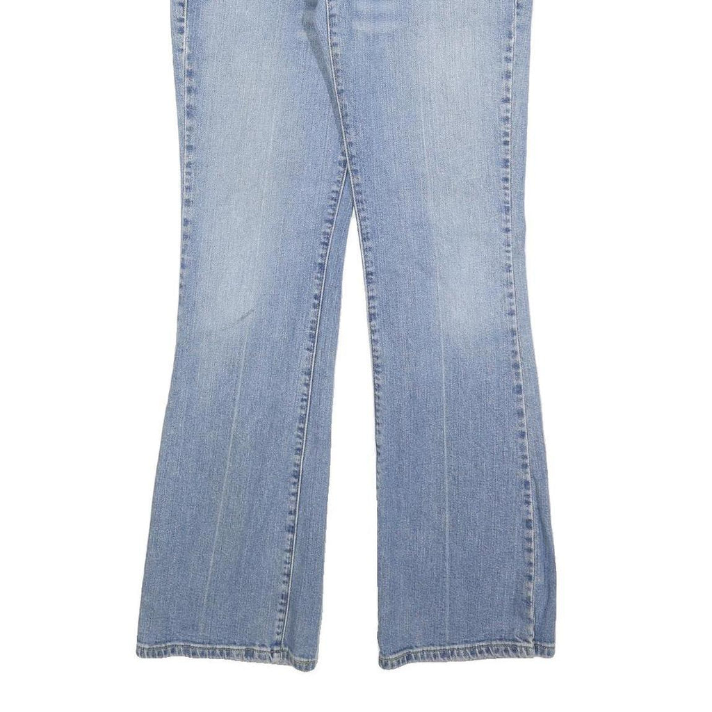 LEVI'S Womens 518 Bootcut Jeans Light Blue Denim Cotton Blend Regular W32 L32