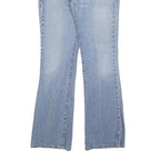 LEVI'S Womens 518 Bootcut Jeans Light Blue Denim Cotton Blend Regular W32 L32