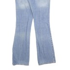 LEVI'S Womens 518 Bootcut Jeans Light Blue Denim Cotton Blend Regular W32 L32