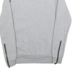 PHILIPP PLEIN Womens Grey Cotton Blend Mini Dress Skull Print Long Sleeve M