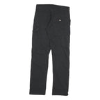 DICKIES Womens Slim Black Denim Slim Jeans W28 L30 Workwear Utility Style