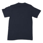 CHAMPION Mens Navy Blue Cal Graphic T-Shirt M Short Sleeve Crew Neck Cotton
