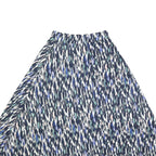 WHITE STUFF Womens Blue White & Pink Patterned Swing Midi Viscose Blend Skirt UK