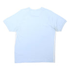 ADIDAS ORIGINALS Mens Blue & Light Blue Graphic T-Shirt L Short Sleeve Crew Neck