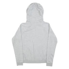 NIKE Mens Grey Hoodie S Cotton Pullover Drawstring Hood Casual Sportswear