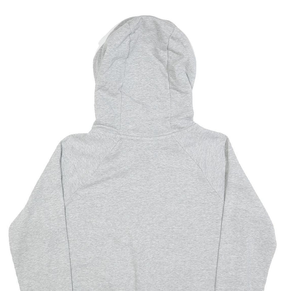 NIKE Mens Grey Hoodie S Cotton Pullover Drawstring Hood Casual Sportswear