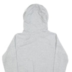 NIKE Mens Grey Hoodie S Cotton Pullover Drawstring Hood Casual Sportswear