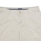 NAUTICA Mens Shorts Beige Casual Plain XL W38 Cotton Comfortable Classic Fit