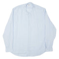 TIMBERLAND Slim Fit Mens Flannel Shirt Blue Long Sleeve 2XL