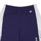 CHAMPION Mens Shorts Blue & White New York University XL W32 Sports Casual
