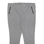 PEACOCKS Womens Black & White Slim Skinny Checked Trousers W40 L28 Polyester