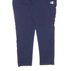 CHAMPION Womens Joggers Navy & White Cotton Slim Tapered M W28 L25