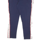 CHAMPION Womens Joggers Navy & White Cotton Slim Tapered M W28 L25