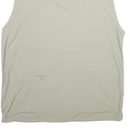 SALEWA Mens Beige Outdoor Vest L Polyamide Plain Lightweight Zip Pockets