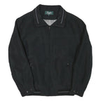 KINGFIELD Mens Black Zip Jacket L Polyester Blend Classic Casual Lightweight