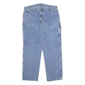 DICKIES Mens Jeans Blue Relaxed Straight Denim Medium W40 L32 Cotton Zip