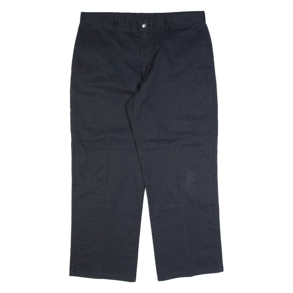 DICKIES Workwear Mens Trousers Black Regular Straight W38 L30