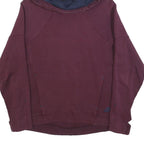 NIKE Mens Maroon Pullover Hoodie S Casual Sportswear Lightweight