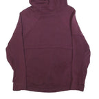 NIKE Mens Maroon Pullover Hoodie S Casual Sportswear Lightweight