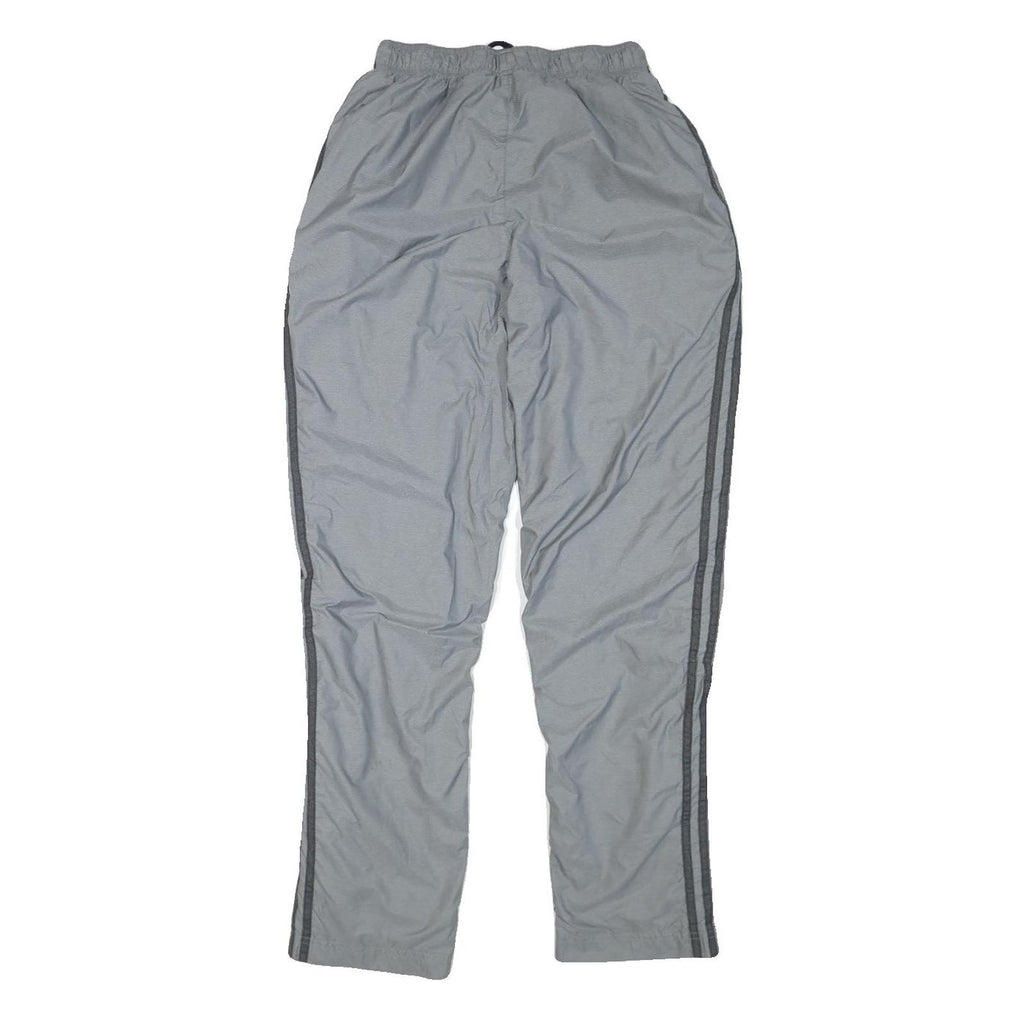 ADIDAS Mens Joggers Grey & Dark Grey Slim Tapered S W25 L31 Sports Casual
