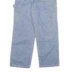 NET Womens Jeans Blue Regular Straight Denim Light W24 L28 Casual Wear