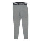 NIKE Womens Leggings Grey & Black & White Slim Tapered M W26 L26 Sportswear