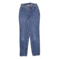 LEVI'S Womens Jeans Blue Slim Straight Denim Medium W25 L28 Classic Fit Button