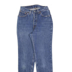 LEVI'S Womens Jeans Blue Slim Straight Denim Medium W25 L28 Classic Fit Button