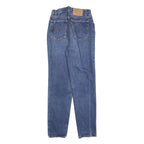 LEVI'S Womens Jeans Blue Slim Straight Denim Medium W25 L28 Classic Fit Button