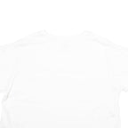 LEVI'S Womens White Cotton T-Shirt L Short Sleeve Crew Neck Pocket Plain