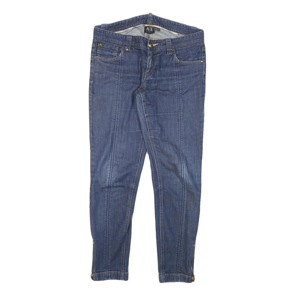 ARMANI EXCHANGE Womens Jeans Blue Slim Skinny Denim Medium W30 L27 Stylish