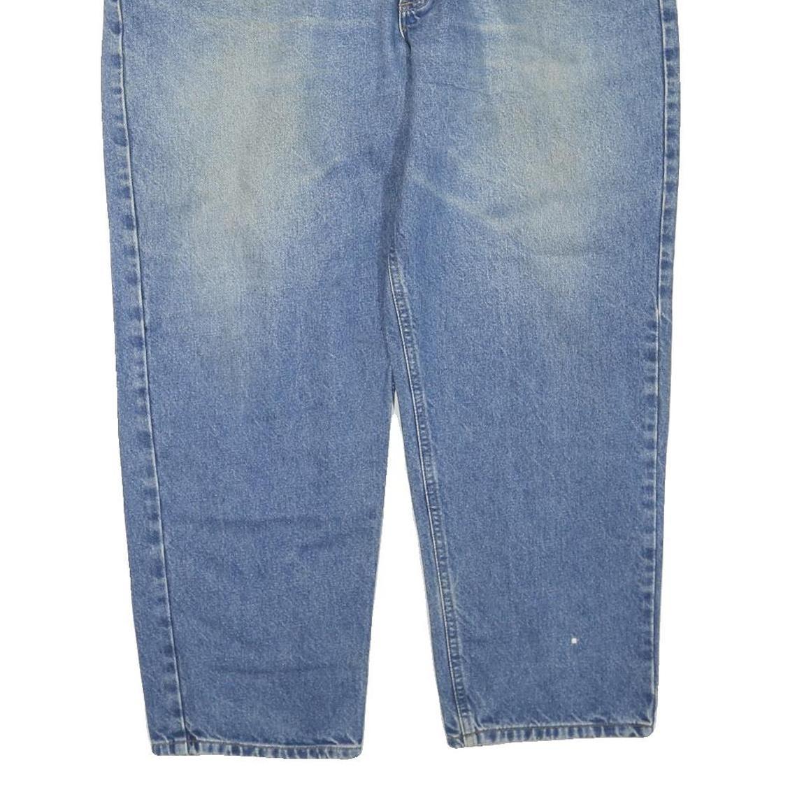 CARHARTT Womens Regular Fit Blue Denim Jeans W42 L28 Classic Cotton Blend Zip