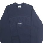 LEE Mens Navy Blue Crew Neck M Grandpa Dennie Cotton Sweatshirt Casual Wear