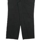 CARHARTT Womens Regular Black Cotton Blend Workwear Trousers W36 L29